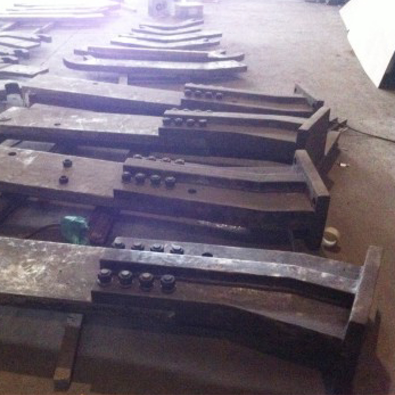 Support arma structuralis ferro iuncta pro gravibus Loads